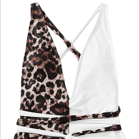 Leopard One piece swimsuit, - Picture 5 of 5